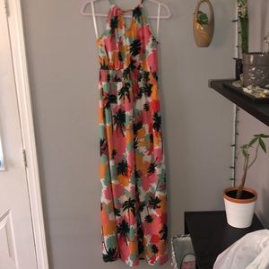 Tropical Maxi Dress